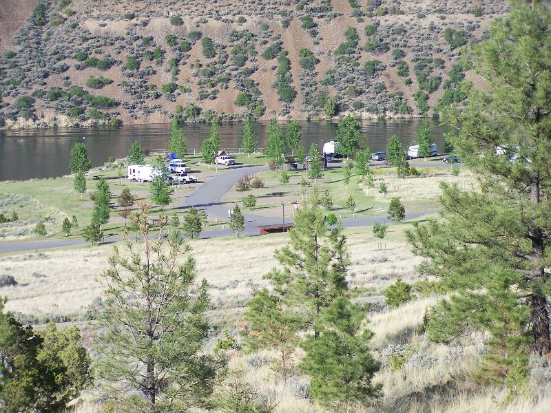 No 102 Helena Montana. Devils Elbow Campground at Hauser Lake on the Missouri River. .JPG